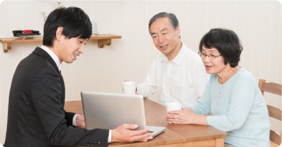 奥様の複雑なお気持ちを汲みとりながらサポートさせていただきました